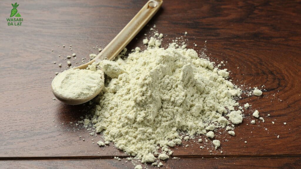dinh dưỡng trong bột wasabi