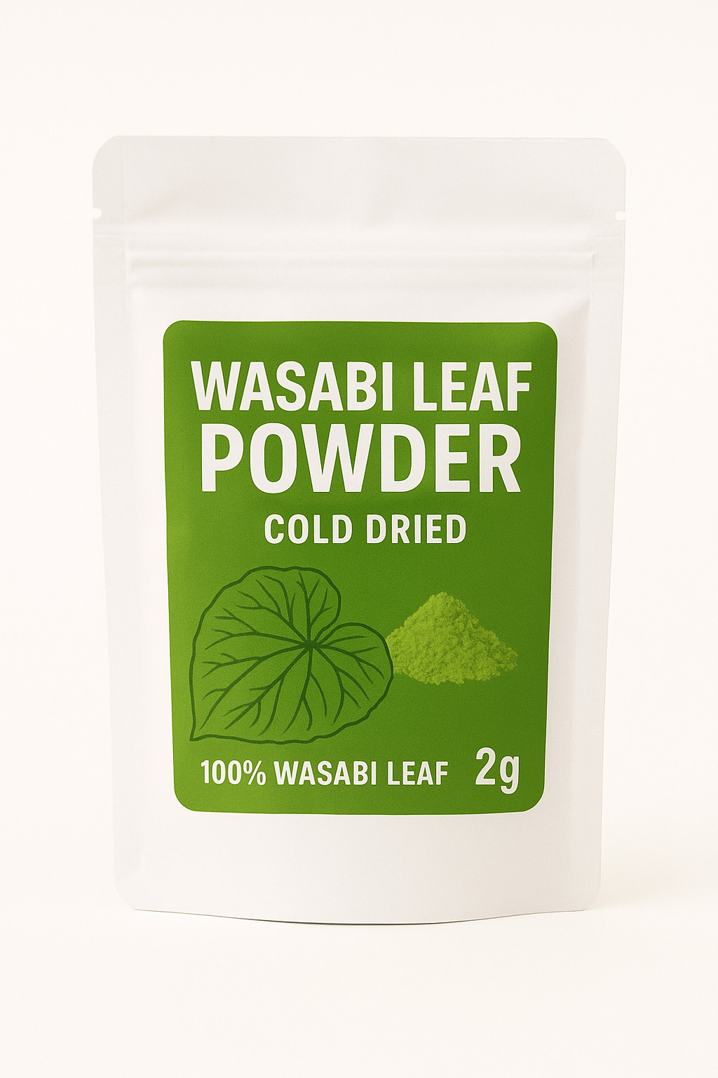 bột lá wasabi sấy lạnh gói 2g