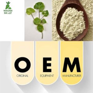 gia công bột wasabi